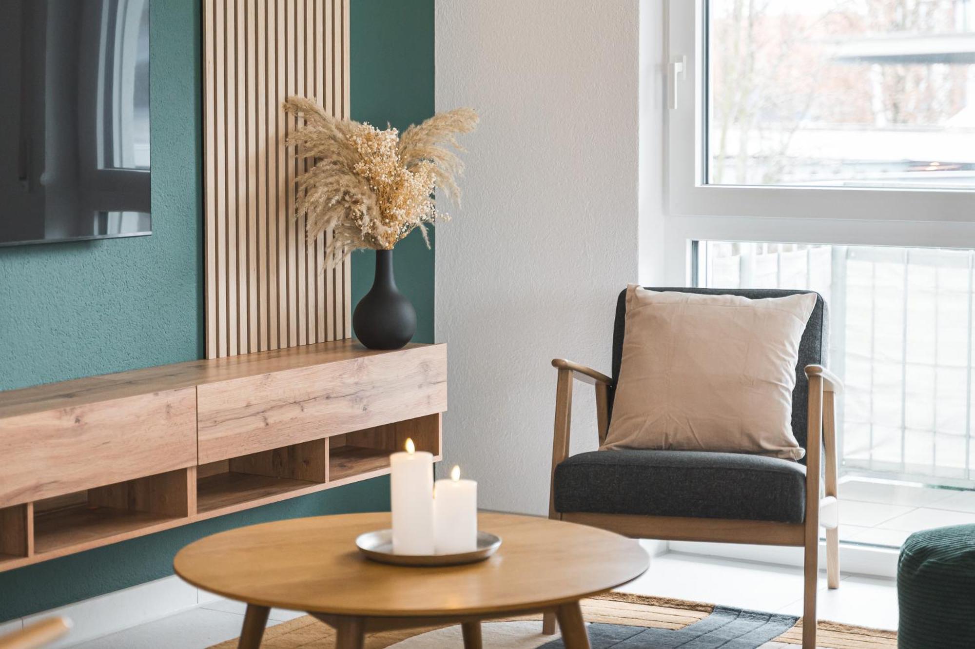 Design-Apartment - Kueche - Parken - Zentral Лайнфельден-Эхтердинген Экстерьер фото